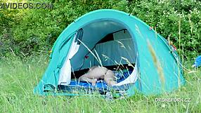 ever spied a nudist milf like al b ta hiding in her beach tent?