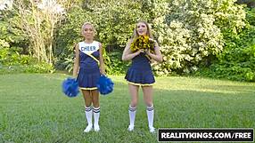 amber gray and selena sosa workout kissing in we live together reality