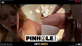 Pounding tight 18+ pinhole butthole for ultimate fame