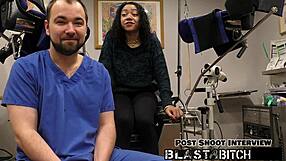 Yasmine Woods' Face Blasted With Cum In Latex Roleplay Fuck