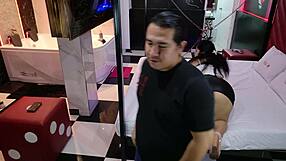 Step Cousin! Never Imagined I'd Invite You To FUCK MY WIFE in Hotel Threesome!