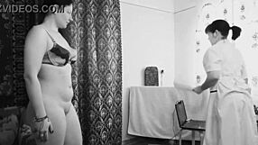 voyeur cam catches lesbian milf medical exam turning anal pawg roleplay