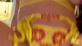 Two busty hotties crave sharing massive black cock in steamy threesome action with huge tits bouncing wildly everywhere