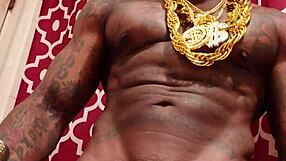 Big Black Hairy Monster Cock Hallelujah Johnson Jerked Off in Your Face