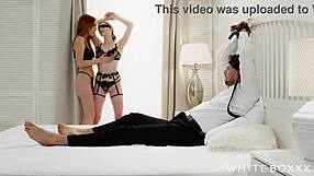 Erotic threesome hits sensuality limits hard part 2!