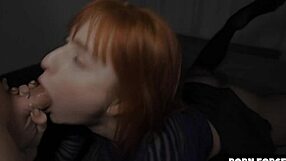 her tight pussy stretched forever by monster cock pounding