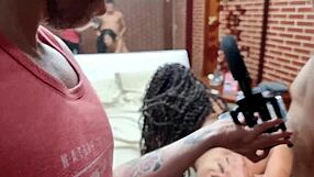 backstage 18yo brazilian curvy teen screams riding huge cock till swollen pussy orgasms