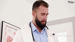 husband watches doctor unveil alison rey's hospital pounding secret