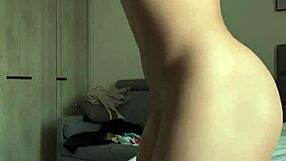 Vladislava galagan nude flexes big muscle bubble ass and ripped back