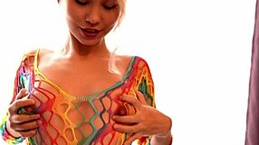 yo this tight young pussy tickles his big cock so good with her skinny blonde moves