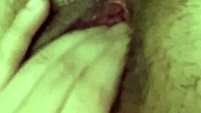 latina milf hairy pussy wet solo masturbation closeup