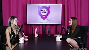 Malu Paz Bora Cast Compilation with Bruna Carlos Teases Sheer Red Swingers