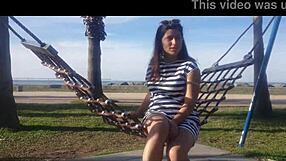 i'm naked and bent over on the public beach, so horny!