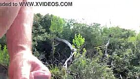 flashing my wet pussy outdoors feels so crazy and orgasmic...