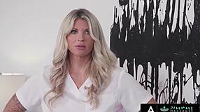 whoa taylor wilds nuru massage for charles dera... turns hardcore oiled ride