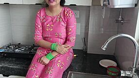 Hot Stepmom Fucked Hard by Stepson Dirty Hindi Talk Orgasm