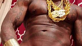 Big Black Hairy Monster Cock Hallelujah Johnson Jerked Off in Your Face