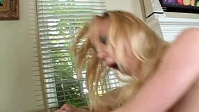18yo Leenuh Rae's tight pussy stretches on glass dildo solo tease