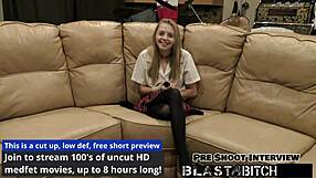 my view of ava siren's shaved pussy taking cum blasts