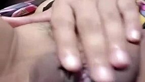 Wet Pussy Wife Video Sex Call with Friend's Husband Alone