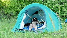 ever spied a nudist milf like al b ta hiding in her beach tent?