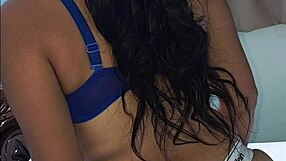she craves pounding that rich boy's cock squeezing it with her huge ass
