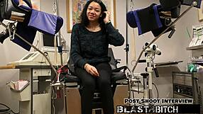 Yasmine Woods' Face Blasted With Cum In Latex Roleplay Fuck