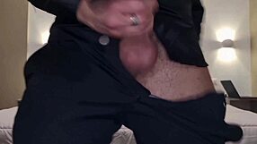 pov closeup hard cock masturbation with massive cumshot orgasm on piano