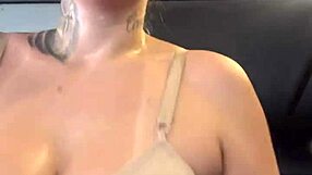 Gym workout forgot bra underneath! Buff guys stare at my soaking wet pussy pants!