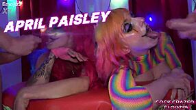 My wild time with kitty mr and clowns