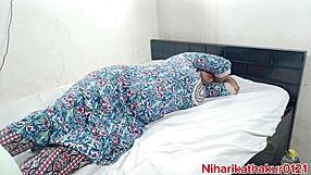 Servant Pounds Bent-Over Young Indian Pussy with Creampie Squirt Explosion!