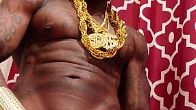 Big Black Hairy Monster Cock Hallelujah Johnson Jerked Off in Your Face