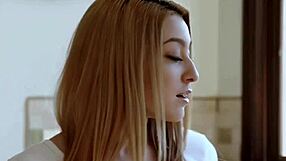 Can Blonde Teen Endure Domina's Rough Strapon in Cage?