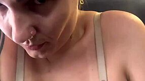 Gym workout forgot bra underneath! Buff guys stare at my soaking wet pussy pants!