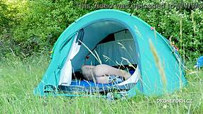 ever spied a nudist milf like al b ta hiding in her beach tent?
