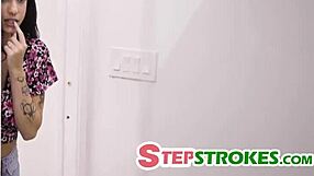 stepsis grew up hot with tan lines now riding my cock