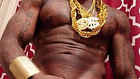 Big Black Hairy Monster Cock Hallelujah Johnson Jerked Off in Your Face