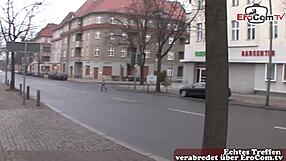 HEY! Normal German 18+ TEEN PICKED UP ON STREET For PUBLIC SEX CASH!