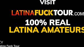 damn latina stepdaughter from college sucks big cock outdoors riding rough