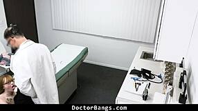 doctor bangs shy teen patient missionary doggy to check her symptoms