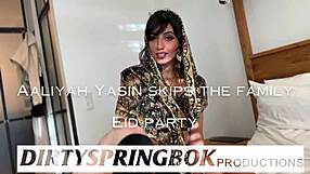 Aaliyah Yasin Ditches Eid Party For Huge Cock Ride!