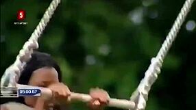 Danish Bikini Babes Slip And Slide In Wipeout