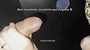 paolla hotwife mama bent over screaming on monster black cock in swing house hubby urges