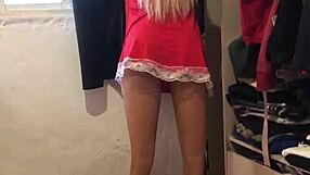 brazilian latina fuck doll teen in lingerie orgasms on real cock natale