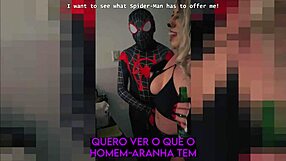 halloween party wife bends for anal creampie while cuck watches close