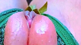 close up pov homemade 18yo teen fingers perfect clit. strawberry pink shaved wet pussy orgasm