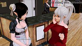 playing harem hotel episode 256 in the hotel room