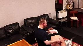 Security cam catches taboo daddy ripping clothes fucking tight young pussy hard!
