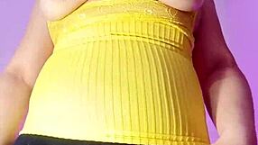 i caught my latina stepmom slut in leggings masturbating for me