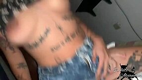 Latin Babe's Early Morning Creampie Doggystyle Surprise for Daddy
